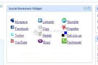 Captura Social Bookmark Gadgets