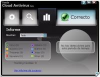 Screenshot Panda Cloud Antivirus
