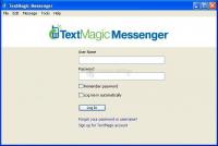 Pantallazo TextMagic Messenger