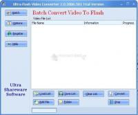 Pantallazo Ultra Video To Flash