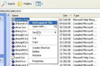 Pantalla Rapid File Defragmentor
