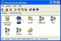 Pantallazo Internet Access Manager