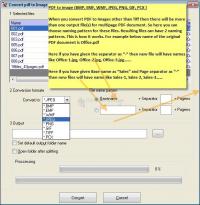 Captura Tiffsoftware PDF to Image Converter