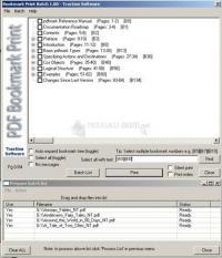 Pantallazo PDF Bookmark Print Batch