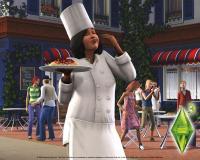 Pantallazo Los Sims 3: cocinera