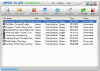 Pantallazo MPEG To AVI Converter