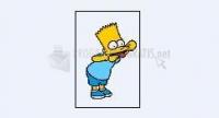 Foto Bart haciendo burla