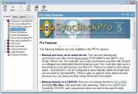 Screenshot SyncBack Pro