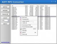 Pantallazo AIFF MP3 Converter
