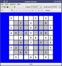 Pantalla Sudoku Mania