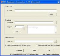 Pantallazo PDF Thumbnail Generator