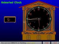 Screenshot Animated Clock Game