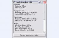Pantallazo Free Printer Info