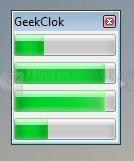 Pantallazo GeekClok Beta