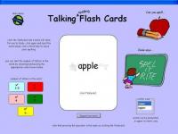 Pantalla Talking Flash Cards