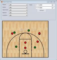 Captura de pantalla Basketball Stat Manager