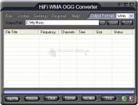 Pantallazo HiFi WAV OGG Converter