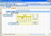 Pantallazo Pop-up Excel Calendar