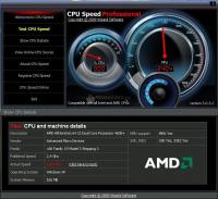 Pantallazo CPU Speed Professional