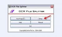 Pantallazo OCR File Splitter
