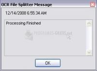 Fotografía OCR File Splitter