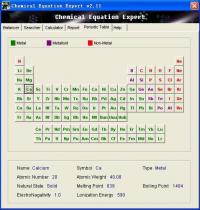 Screenshot Chemical Equation Expert