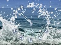 Foto Water Element Clock screensaver