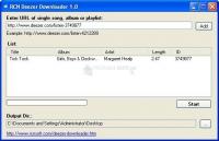 Pantallazo RCN Deezer Downloader