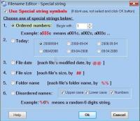 Screenshot Batch Filename Editor