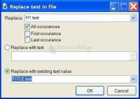 Captura de pantalla Easy File Editor