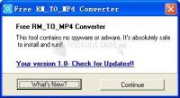 Captura Free RM to MP4 Converter