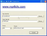Screenshot Free RM to MP4 Converter