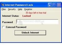 Pantallazo Internet Password Lock