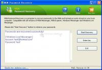 Pantallazo MSN Password Recovery