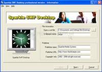Pantallazo Sparkle SWF Desktop