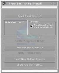 Pantallazo TransForm Control
