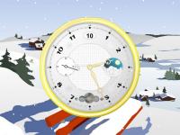 Foto Snowy Clock screensaver