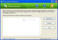 Pantallazo FTP Password Recovery