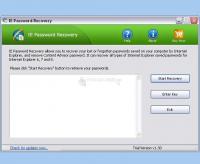 Pantallazo TOP IE Password Recovery