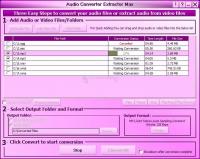 Pantallazo Audio Converter Extractor Max