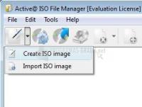 Screenshot Active@ ISO File Manager