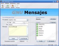 Captura GNU Mensajes
