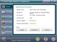 Pantallazo DirectX Happy Uninstall 64Bits