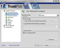 Captura TrustPort Antivirus