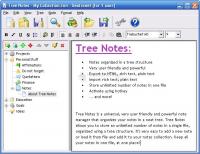 Pantallazo Tree Notes
