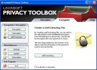 Captura Lavasoft Privacy Toolbox