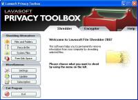 Screenshot Lavasoft Privacy Toolbox