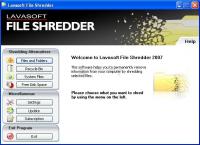 Pantallazo Lavasoft File Shredder
