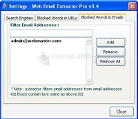 Captura Web Email Extractor