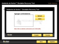 Captura Norton Bootable Recovery Tool